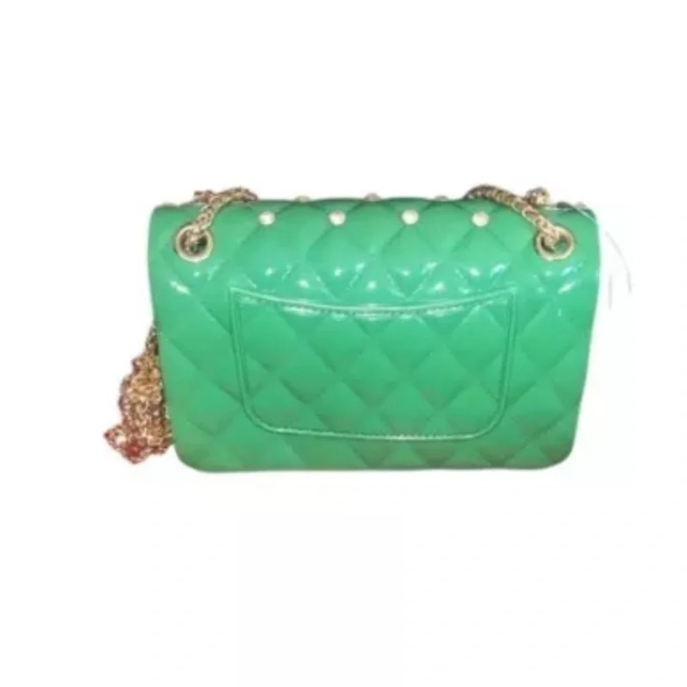 NEW💕JELLY CROSSBODY FASHION BAG W RHINESTONES - Picture 2 of 6